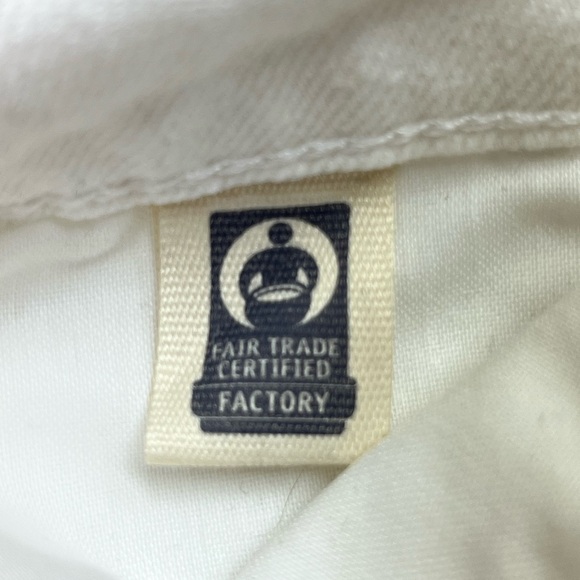 Universal Thread 90s Vintage Straight Leg Jeans White Size 4 - Picture 6 of 11